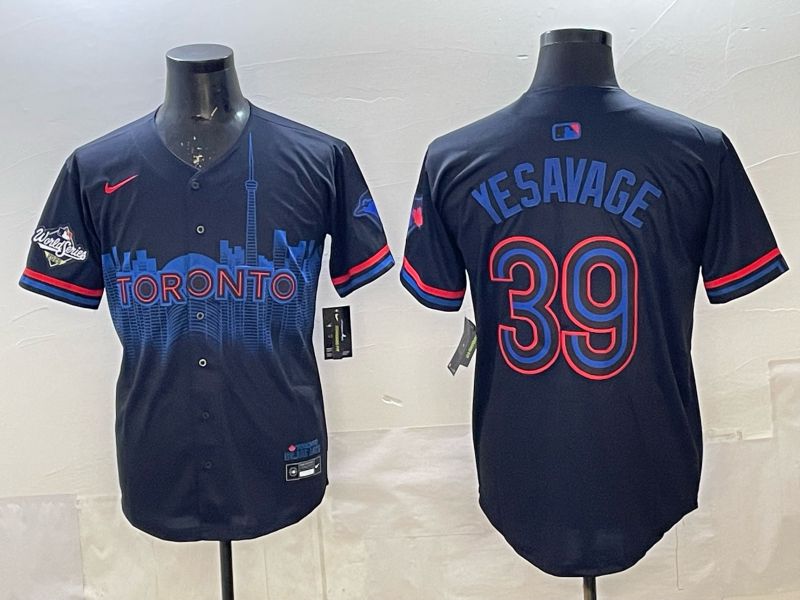 Men 2025 Toronto Blue Jays #39 Yesavage blue Game Nike MLB Jersey style 047->toronto blue jays->MLB Jersey